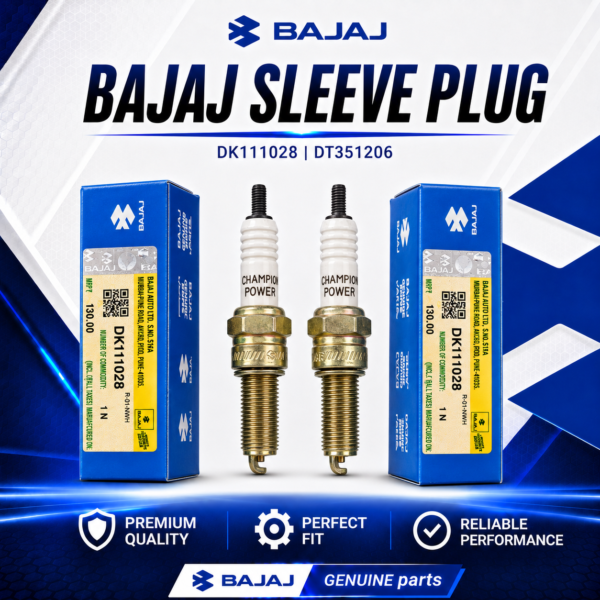 SPARK PLUG ORIGINAL PULSAR RS/NS200 | DOMINAR 250/400