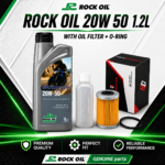 ROCK OIL 20W 50 1.2L PULSAR RS | NS 200 COMBO SET