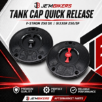 CNC QUICK RELEASE TANK CAP SUZUKI V-STROM 250 SX | GIXXER 250/SF