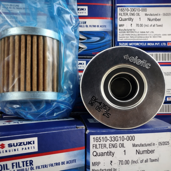 OIL FILTER & O-RING ORIGINAL SUZUKI V-STROM 250 SX | GIXXER 250/SF