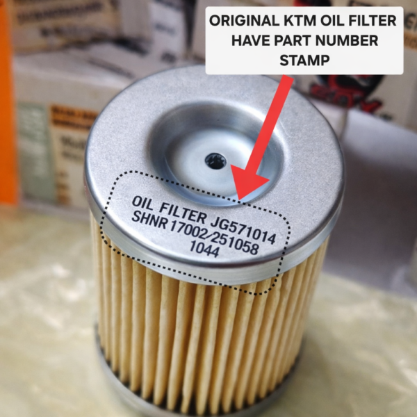 OIL FILTER & O-RING ORIGINAL KTM DUKE | ADV | RC 200/250/390