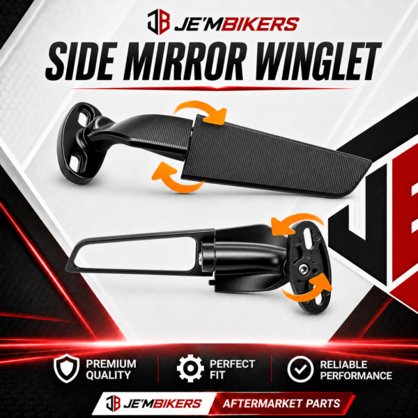 SIDE MIRROR WINGLET GIXXER 250SF | PULSAR RS 200