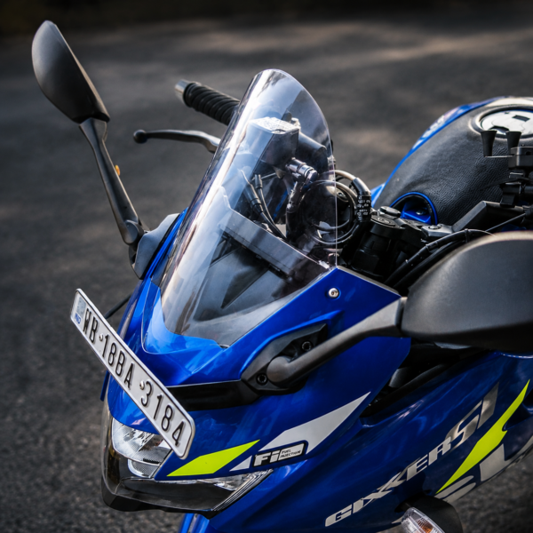 VISOR BUBBLE 1.0 SUZUKI GIXXER 250 SF