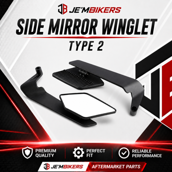 SIDE MIRROR WINGLET KTM DUKE | PULSAR NS/DOMINAR | GIXXER 250 NAKED | GSX-S 150 | MT-15