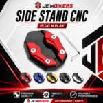 SIDE STAND COVER CNC SUZUKI V-STROM 250 SX | GIXXER 250/SF | GSX-R/S 150