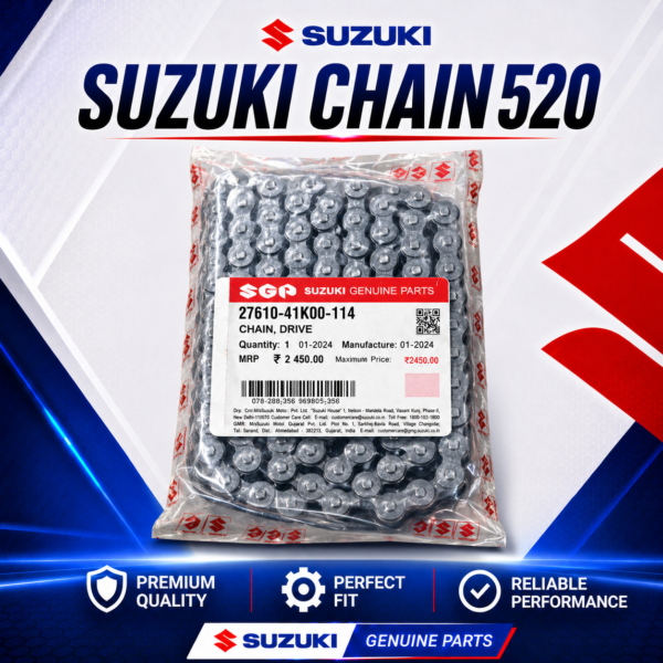 SPROCKET & CHAIN ORIGINAL SUZUKI V-STROM 250 SX | GIXXER 250/SF