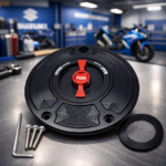 CNC KEYLESS TANK CAP SUZUKI V-STROM 250 SX | GIXXER 250/SF