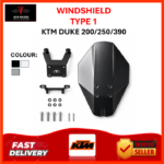 VISOR 1.0 KTM DUKE 200/250/390 V2 | V3 | GEN 3