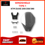 VISOR 1.0 KTM DUKE 200/250/390