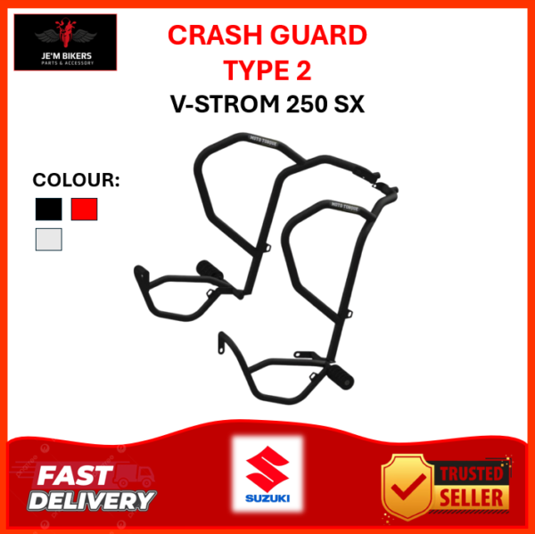 CRASH GUARD V-STROM 250 SX ORIGINAL MOTOTORQUE | TYPE 2