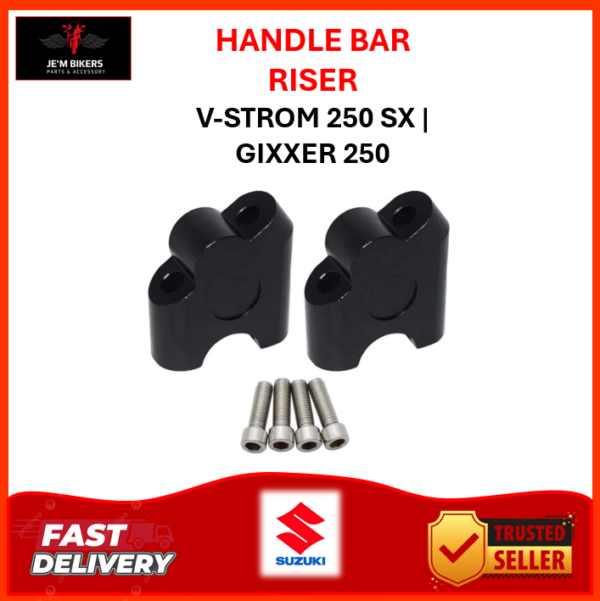 HANDLEBAR RISER SUZUKI V-STROM 250 SX | GIXXER 250 NAKED