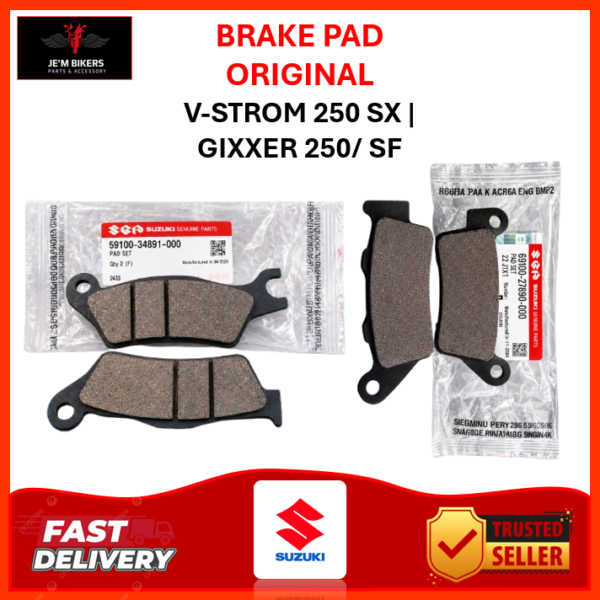 BRAKE PAD ORIGINAL SUZUKI V-STROM 250 SX | GIXXER 250/SF