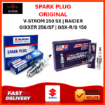 SPARK PLUG ORIGINAL SUZUKI V-STROM 250 SX | GIXXER 250/SF | RAIDER | GSX-R/S 150