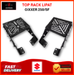 TOP RACK SUZUKI GIXXER 250/SF FOLDABLE ADJUSTABLE HEAVY DUTY