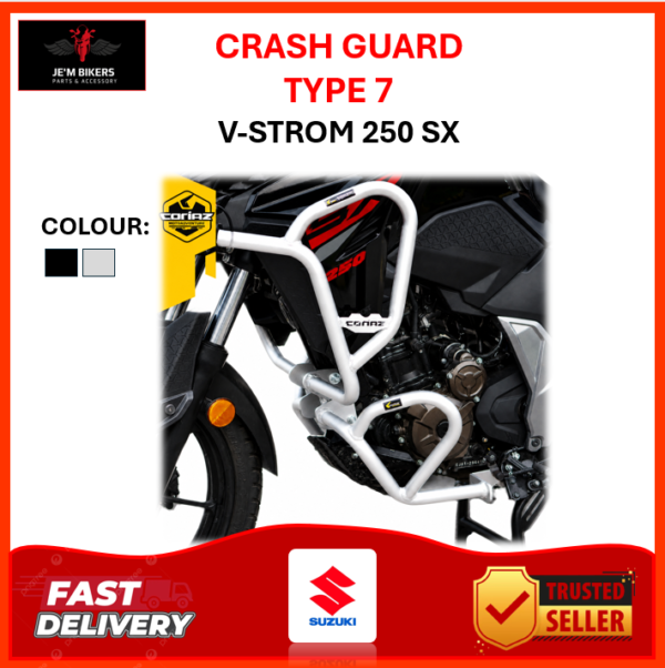 CRASH GUARD SUZUKI V-STROM 250 SX ORIGINAL CORIAZ | TYPE 7