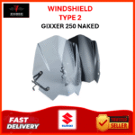 VISOR + CLAMP 2.0 SUZUKI GIXXER 250 NAKED