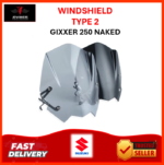 VISOR + CLAMP 2.0 SUZUKI GIXXER 250 NAKED
