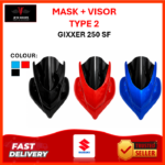 MASK + VISOR 2.0 SUZUKI GIXXER 250 SF