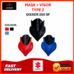 MASK + VISOR 2.0 SUZUKI GIXXER 250 SF