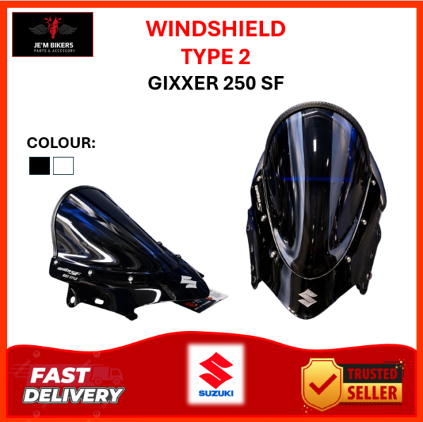 VISOR 2.0 SUZUKI GIXXER 250 SF