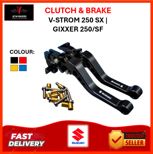 LEVER BRAKE & CLUTCH CNC SUZUKI V-STROM 250 SX | GIXXER 250/SF