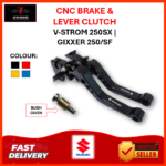 LEVER BRAKE & CLUTCH CNC SUZUKI V-STROM 250 SX | GIXXER 250/SF