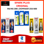 SPARK PLUG ORIGINAL PULSAR RS/NS200 | DOMINAR 250/400