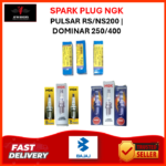 SPARK PLUG PULSAR RS/NS200 | DOMINAR 250/400