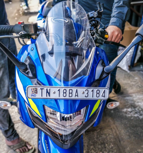 VISOR BUBBLE 1.0 SUZUKI GIXXER 250 SF