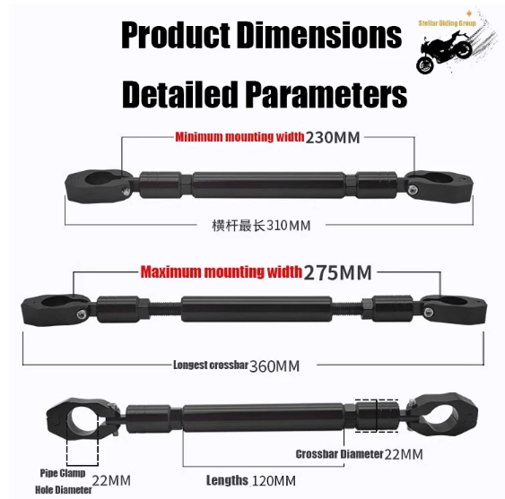 CROSS BAR HANDLE MOTORCYCLE