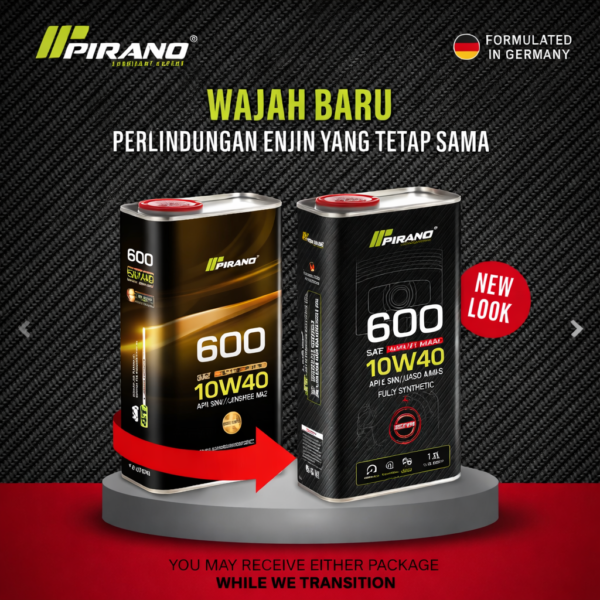 PIRANO 4T P600 10W 40 1.2L SUZUKI V-STROM 250 SX | GIXXER 250/SF