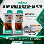 MOTOREX TOP SPEED 4T 15W/50 + OIL FILTER KTM DUKE | RC | ADV 200/250/3900