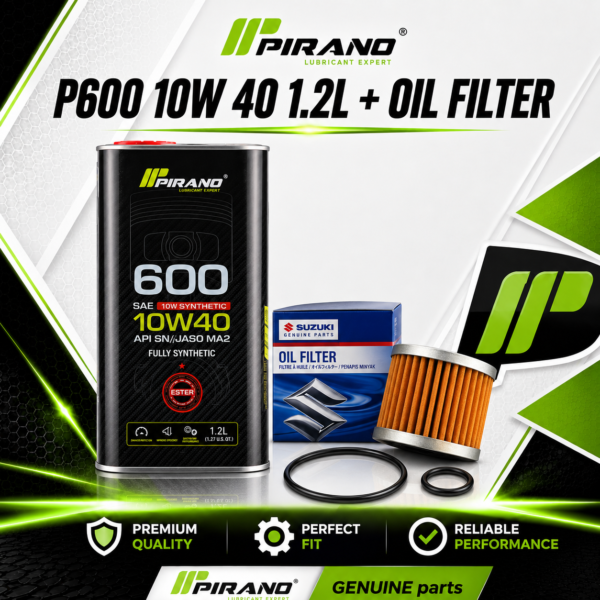 PIRANO 4T P600 10W 40 1.2L SUZUKI V-STROM 250 SX | GIXXER 250/SF