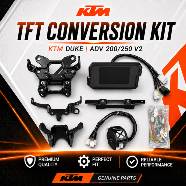 TFT CONVERSION KIT FOR KTM DUKE | ADV 200/250 V2