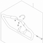 CRASH BAR ORIGINAL SUZUKI V-STROM 250 SX | GIXXER 250 NAKED