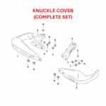 HANDGUARD ORIGINAL SUZUKI V-STROM 250 SX | GIXXER 250