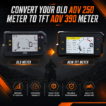 TFT CONVERSION KIT FOR KTM DUKE | ADV 200/250 V2