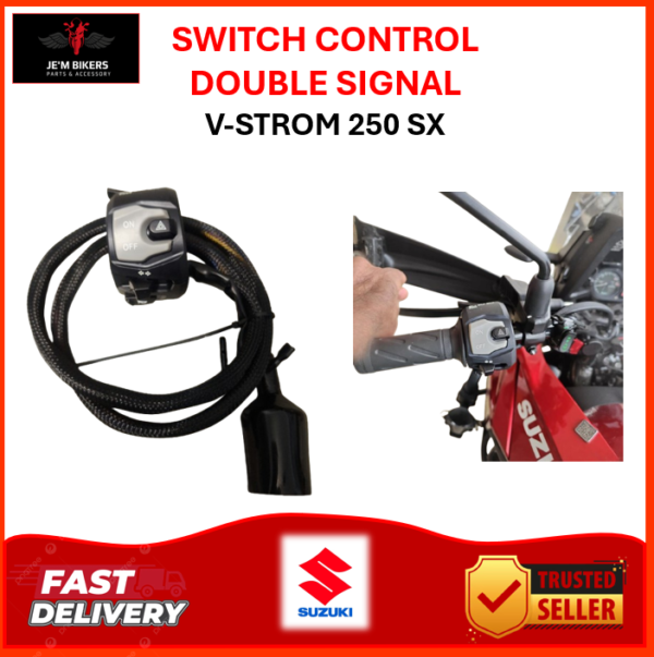SWITCH CONTROL + DOUBLE SIGNAL V-STROM 250 SX