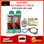 MOTOREX TOP SPEED 4T 15W/50 + OIL FILTER KTM DUKE | RC | ADV 200/250/3900