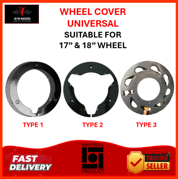 WHEEL COVER UNIVERSAL MOTORCYCLE