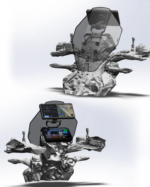 GPS PHONE MOUNT HOLDER KTM DUKE 250/390 GEN 3