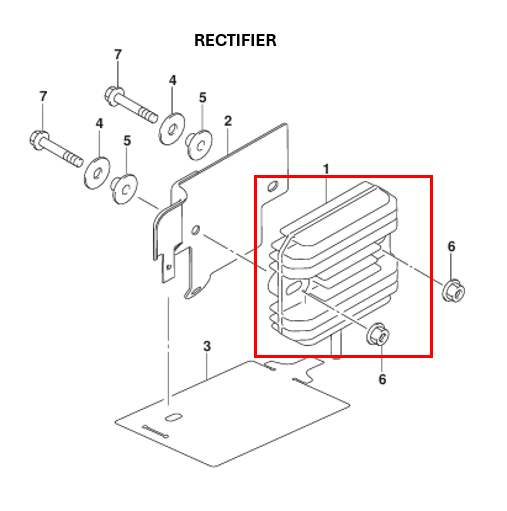 RECTIFIER ORIGINAL SUZUKI V-STROM 250 SX | GIXXER 250/SF