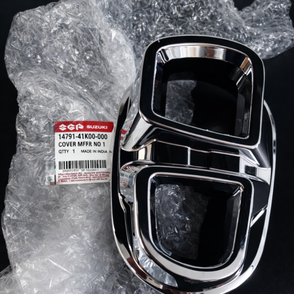 COVER MUFFLER SILVER ORIGINAL SUZUKI V-STROM 250 SX | GIXXER 250/SF