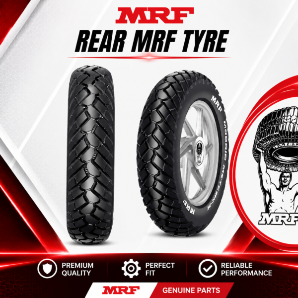 MRF TYRE 100/90-19 | 140/70-17 MOGRIP METEOR FM2/M