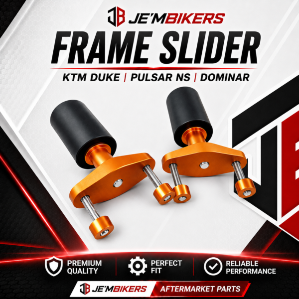 FRAME SLIDER KTM DUKE 200/250/390 | PULSAR NS 200 | DOMINAR 250/400