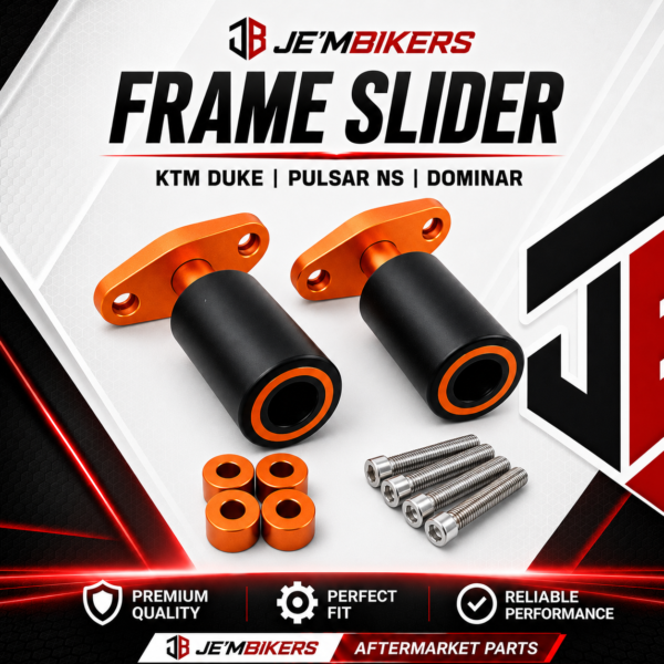 FRAME SLIDER KTM DUKE 200/250/390 | PULSAR NS 200 | DOMINAR 250/400