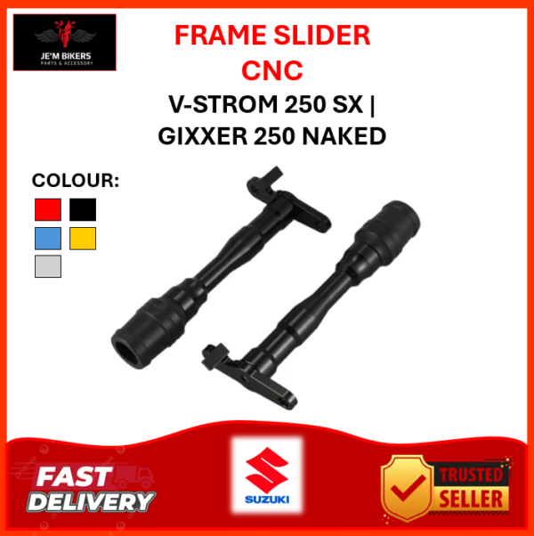 FRAME SLIDER SUZUKI V-STROM 250 SX | GIXXER 250 NAKED