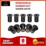 RUBBER NUT WINDSHIELD ORIGINAL SUZUKI GIXXER 250 SF