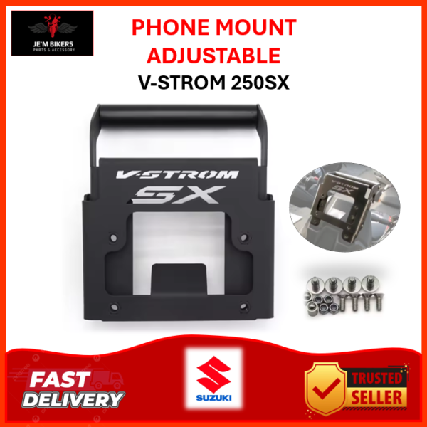 PHONE HOLDER MOUNT ADJUSTABLE V-STROM 250SX