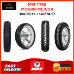 MRF TYRE 100/90-19 | 140/70-17 MOGRIP METEOR FM2/M